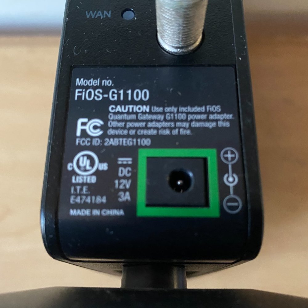 Verizon FiOS-G1100 - Picture 8 of 8